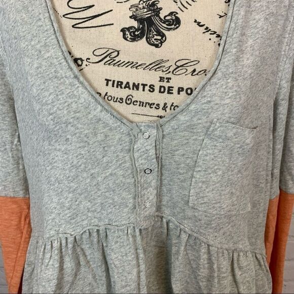 We The Free Womens Heart Of Mine Cotton Peplum Pullover Top Size Medium New! - Picture 5 of 10